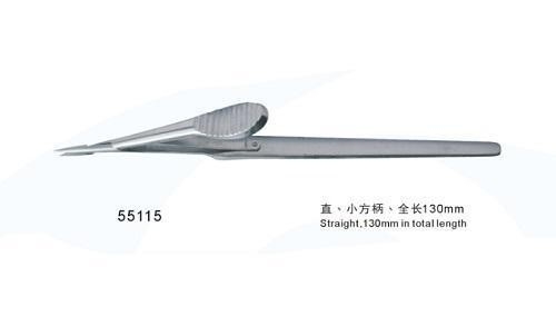 Lunghezza totale diritta della maniglia 130mm del quadrato del supporto dell'ago del microscopio della lampada a fessura di punta