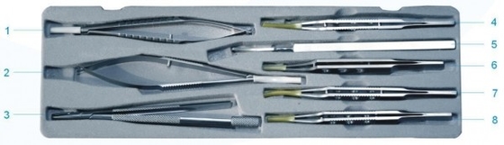 Strumento chirurgico oftalmico SYX8 per ambulatorio oftalmico micro-