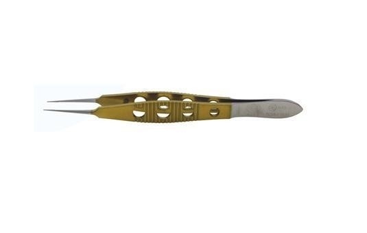 Micro sutura di punta diritta che lega lunghezza totale 110mm del forcipe per ambulatorio oftalmico