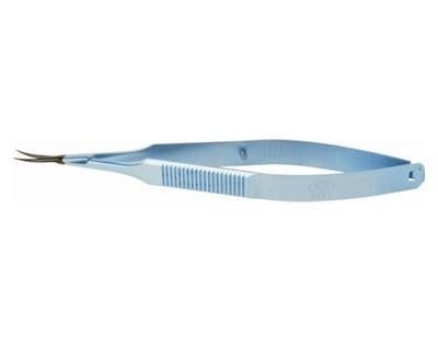 Lunghezza totale oftalmica 120mm di lunghezza 14mm della lama degli accessori di forbici corneali