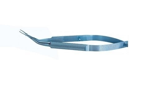 Forcipe oftalmico di inserzione degli accessori di punta 30° per lo strumento chirurgico pieghevole di IOL per l'operazione oftalmica